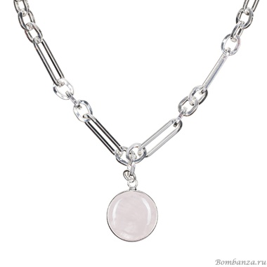 Колье Fiore Luna, ROSE QUARTZ